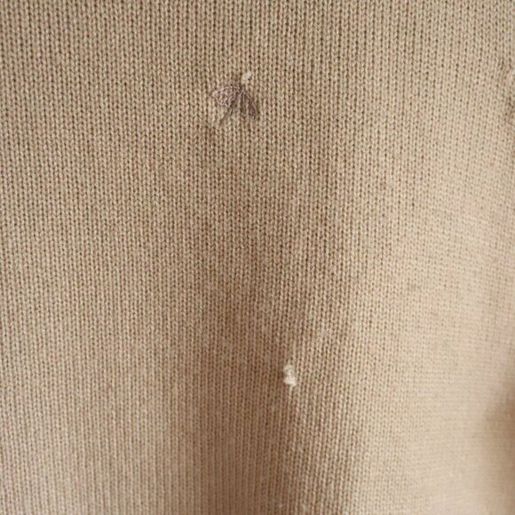 Arnold Palmer Men's Sz XL Tan Sleeveless V-Neck Knit Ribbed Sweater‎ Vest - Picture 7 of 9